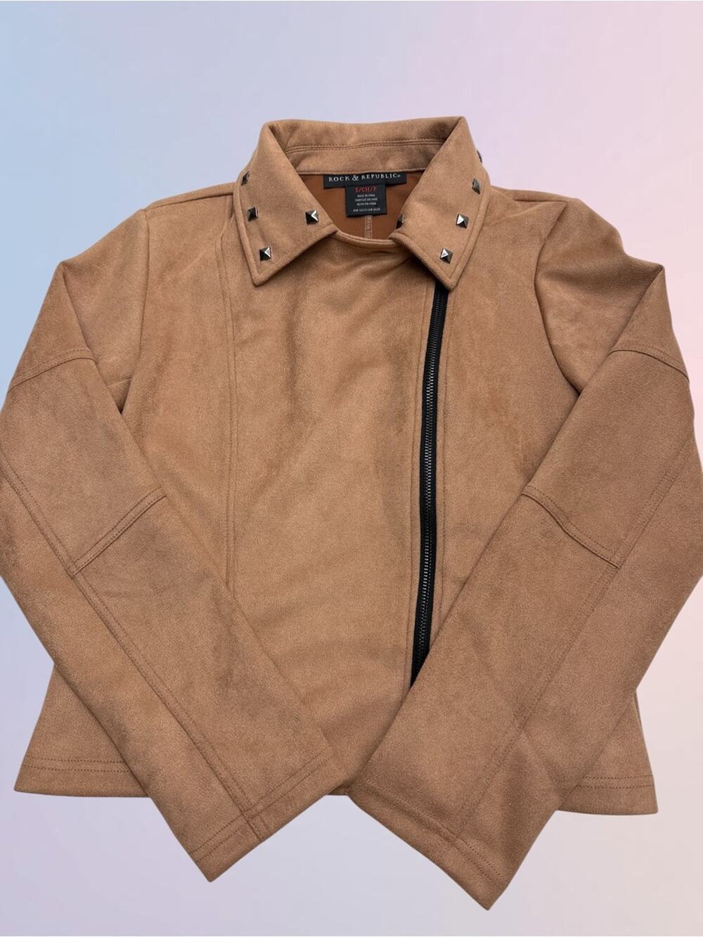 ROCK & REPUBLIC Women’s Small Soft Suede Jacket